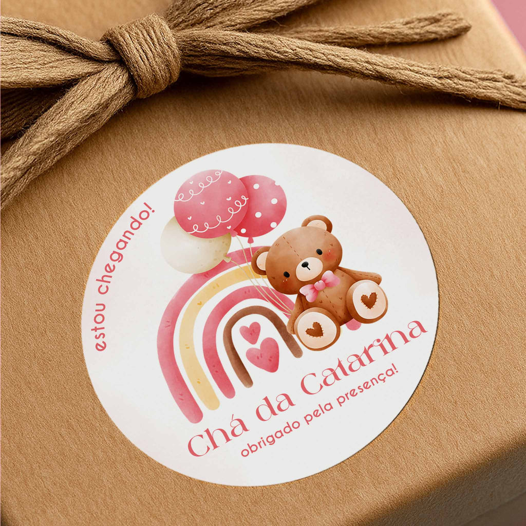 Tag Chá de Bebê Ursinho