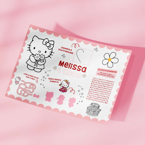Americano Interativo Aniversário Hello Kitty