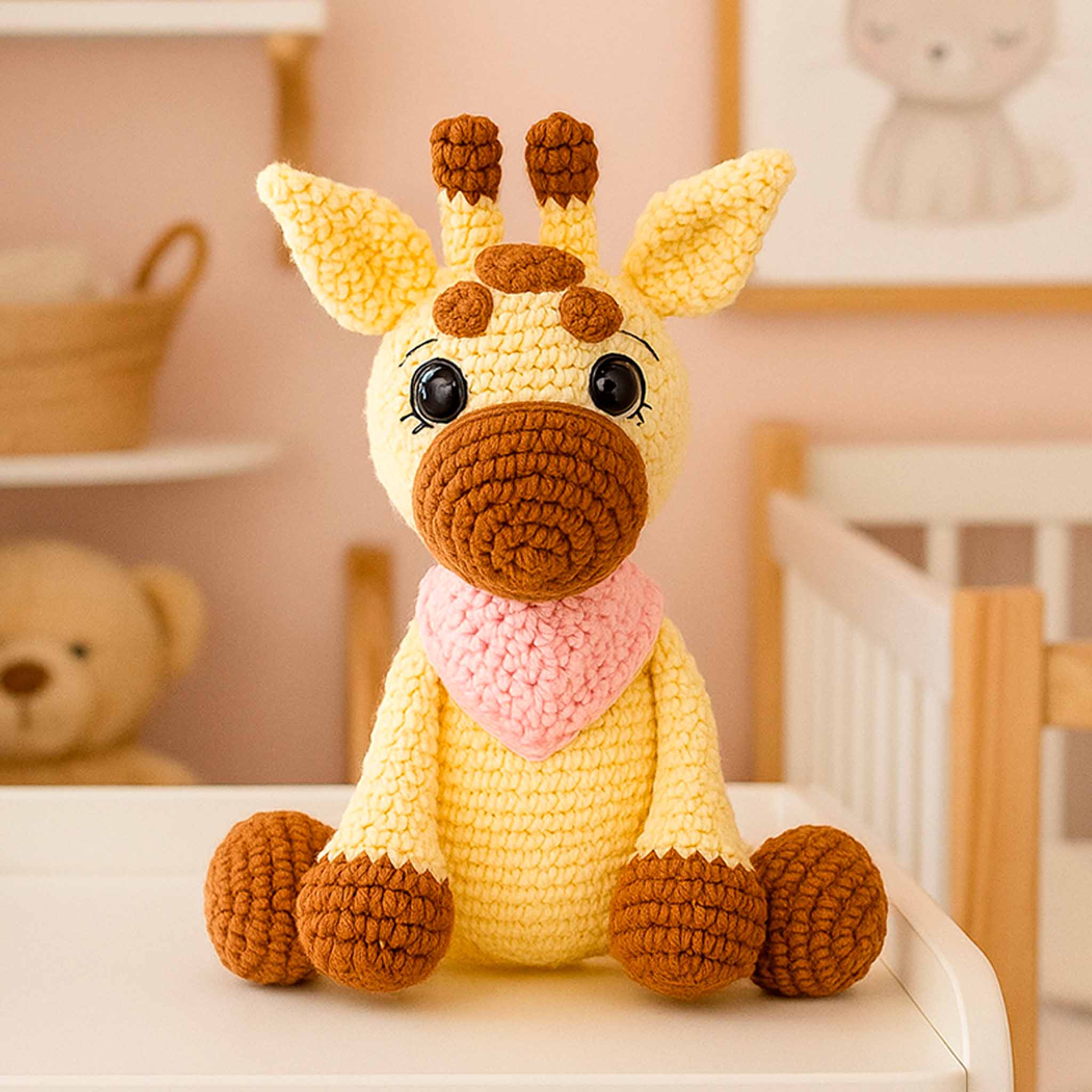 Amigurumi Safari Baby Girafa