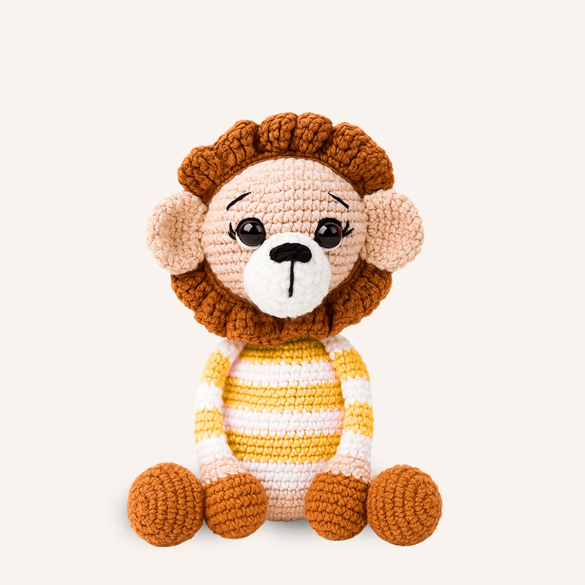 Amigurumi Safari Baby Leão