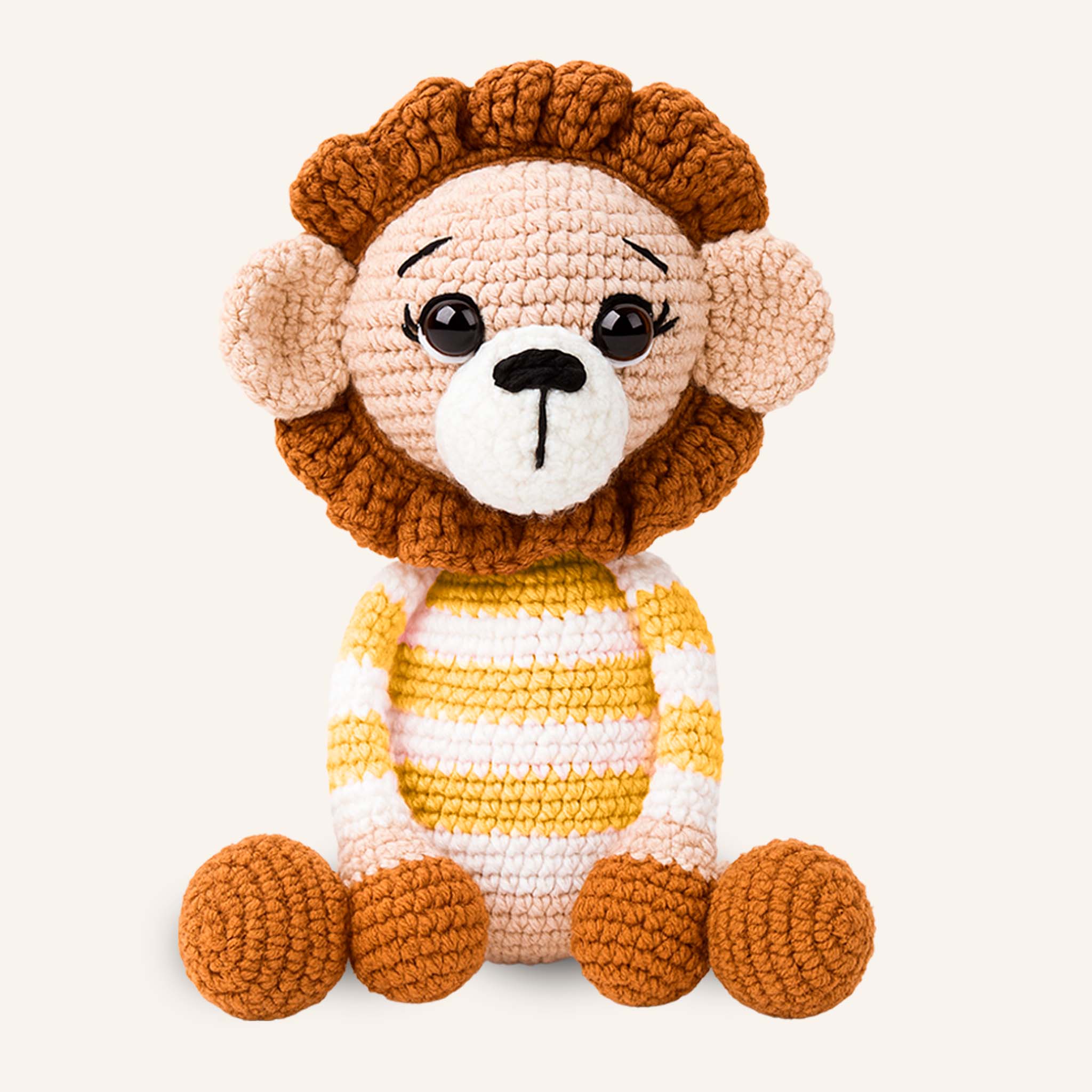 Amigurumi Safari Baby Leão