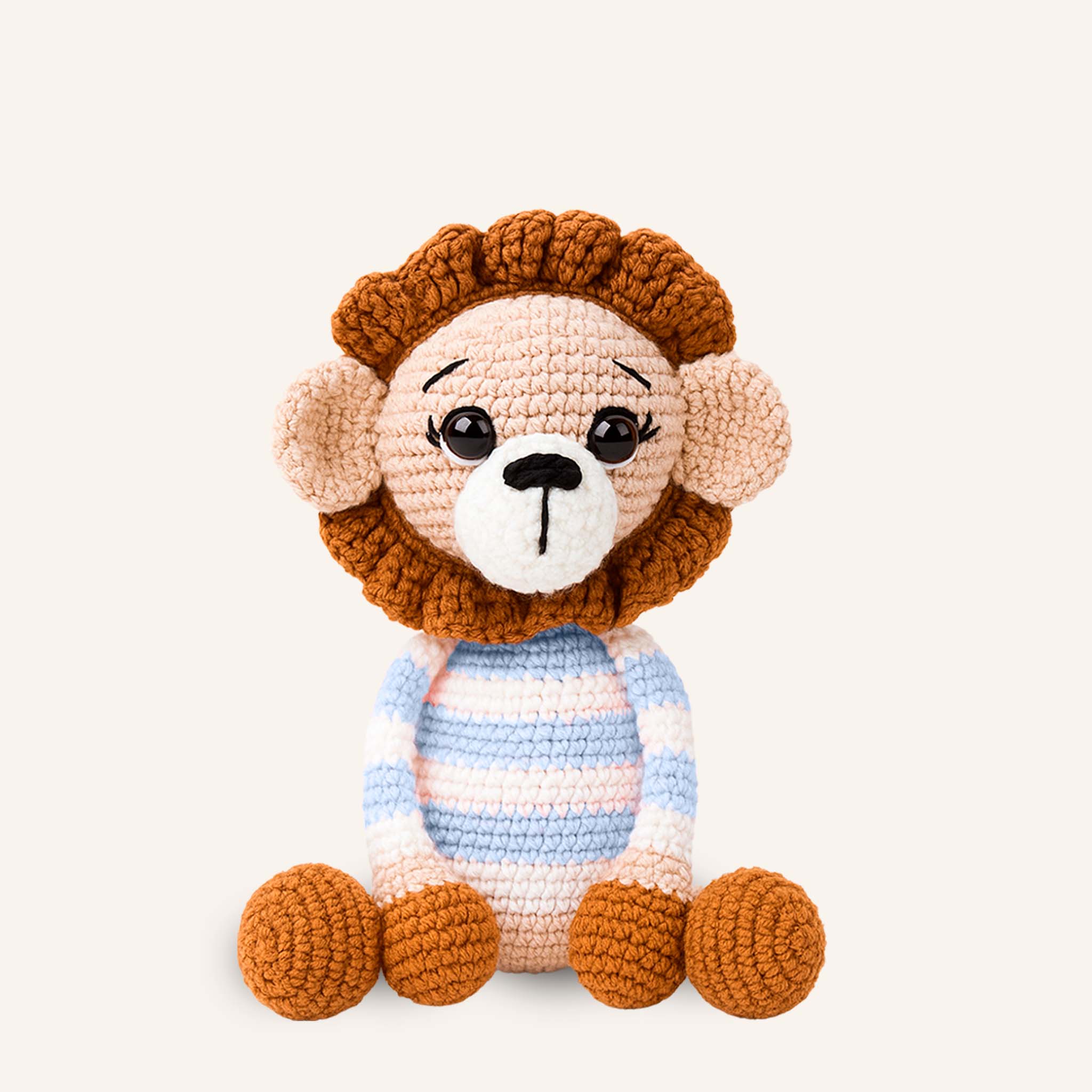 Amigurumi Safari Baby Leão