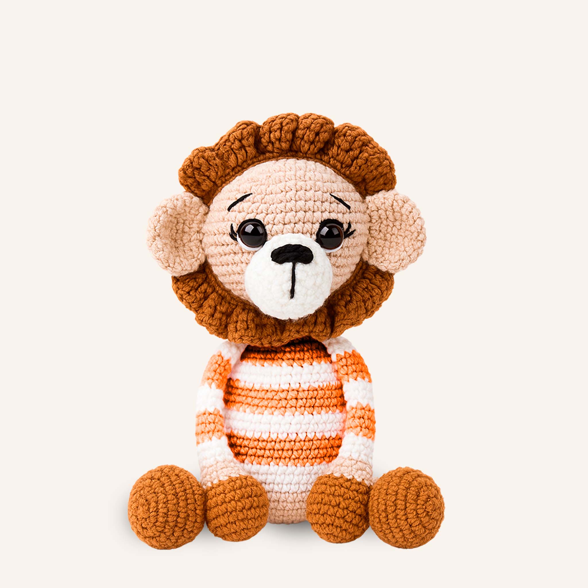 Amigurumi Safari Baby Leão