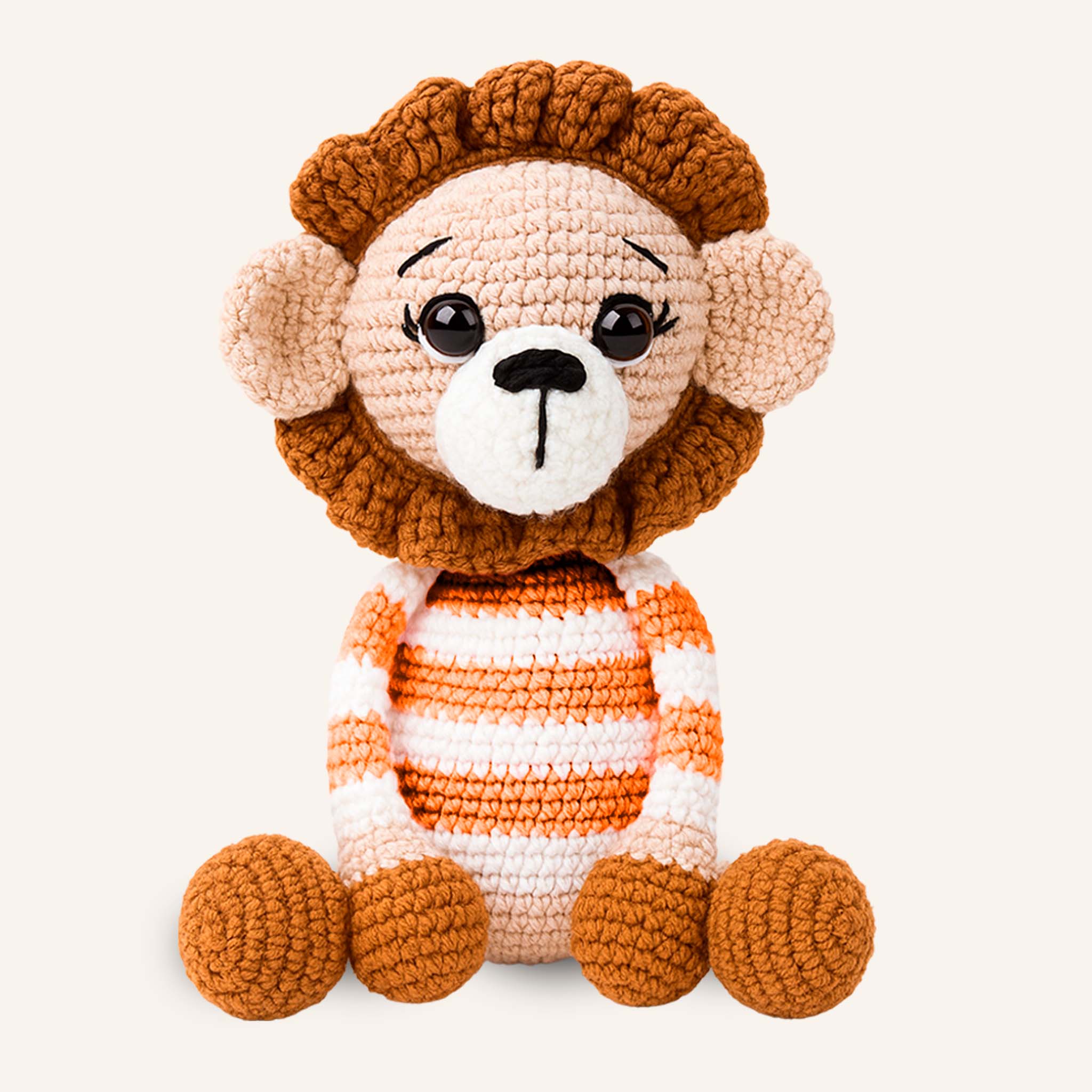 Amigurumi Safari Baby Leão