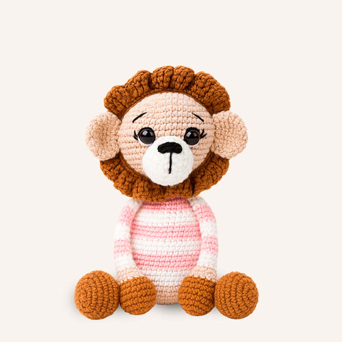 Amigurumi Safari Baby Leão