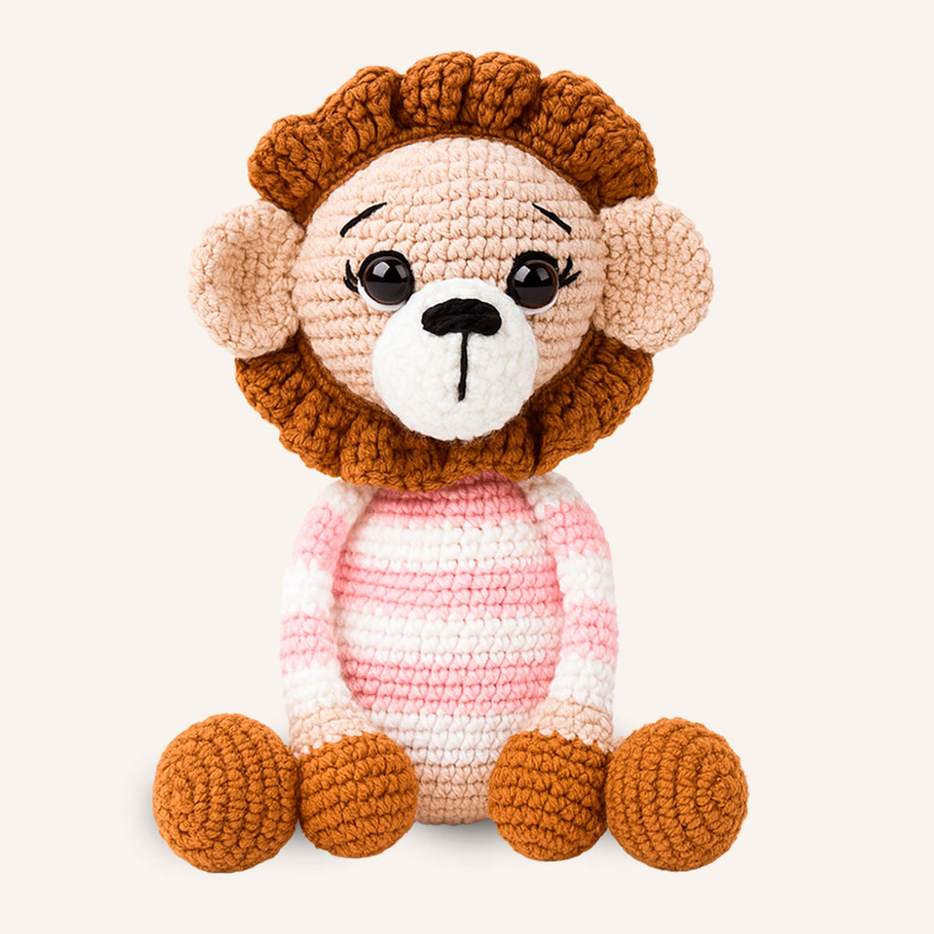 Amigurumi Safari Baby Leão