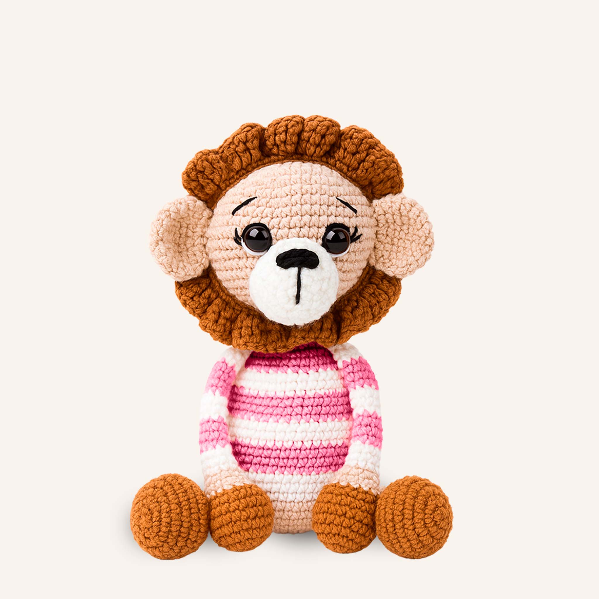 Amigurumi Safari Baby Leão