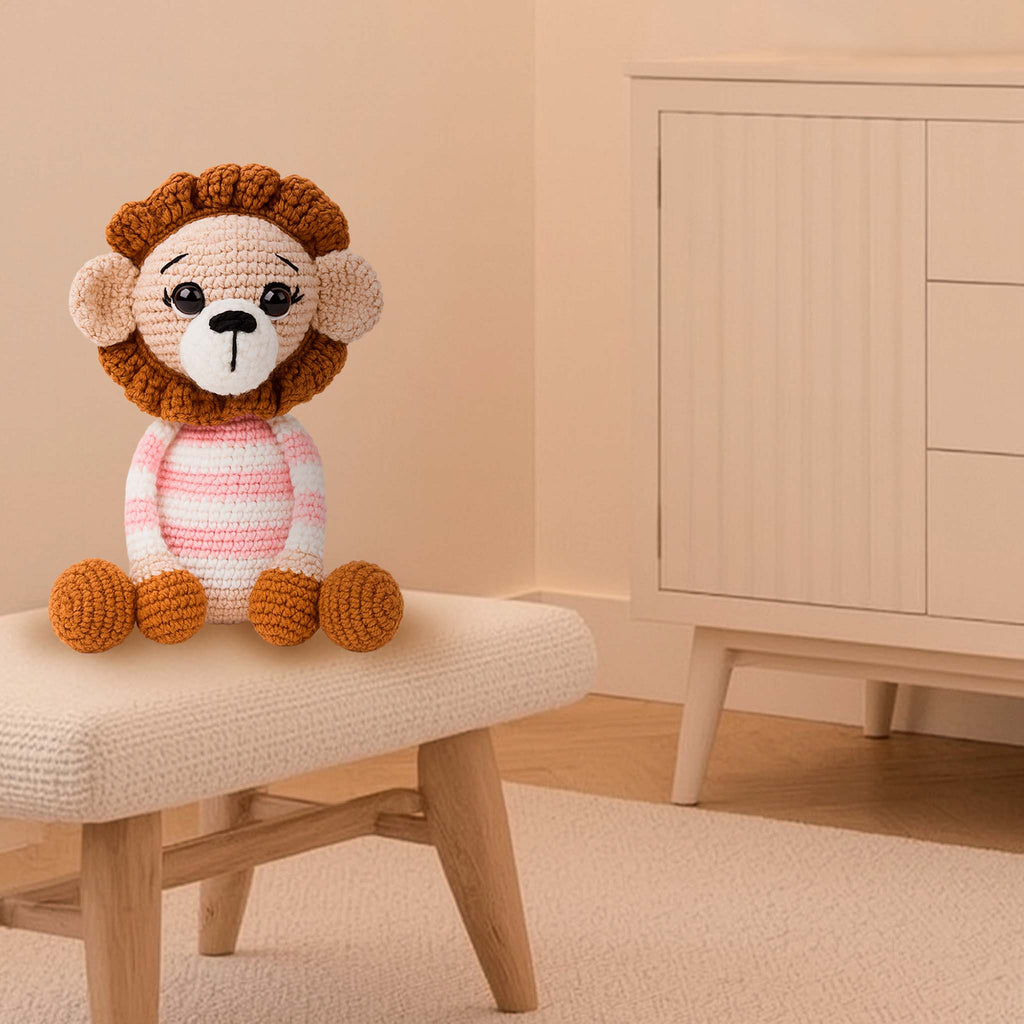 Amigurumi Safari Baby Leão