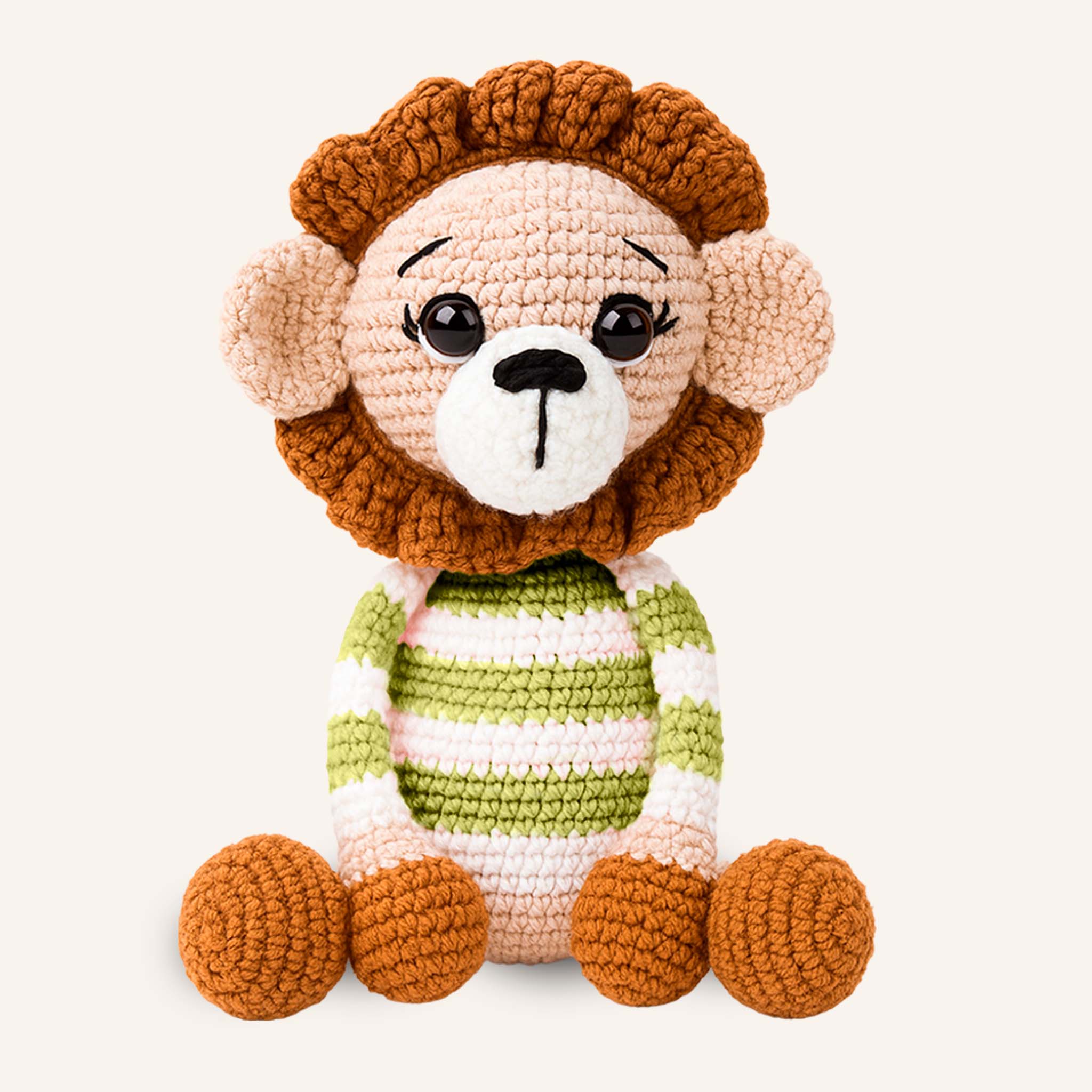 Amigurumi Safari Baby Leão