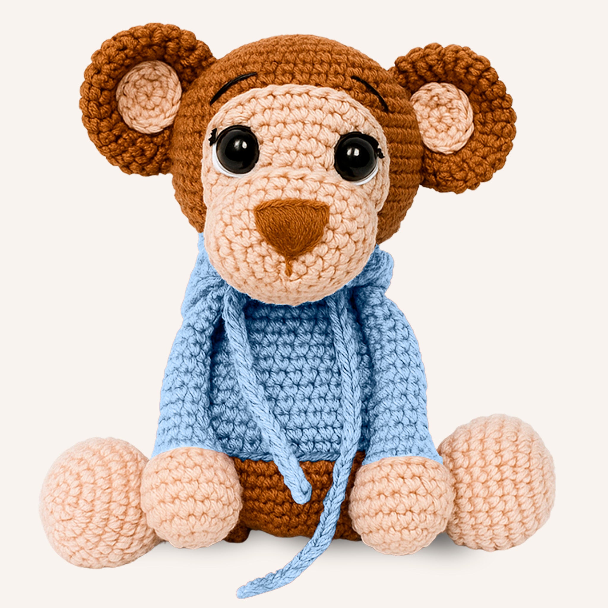 Amigurumi Safari Baby Macaco