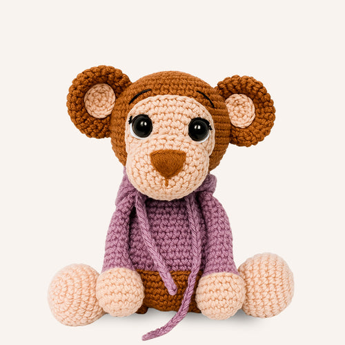 Amigurumi Safari Baby Macaco
