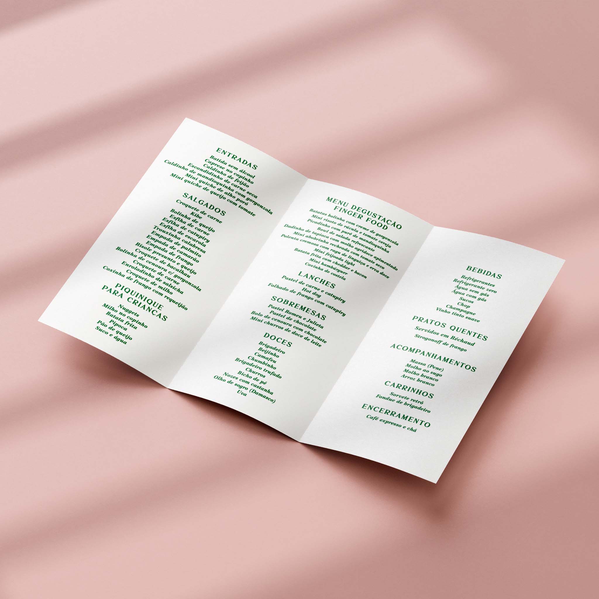 Menu Cardápio Aniversário Wicked