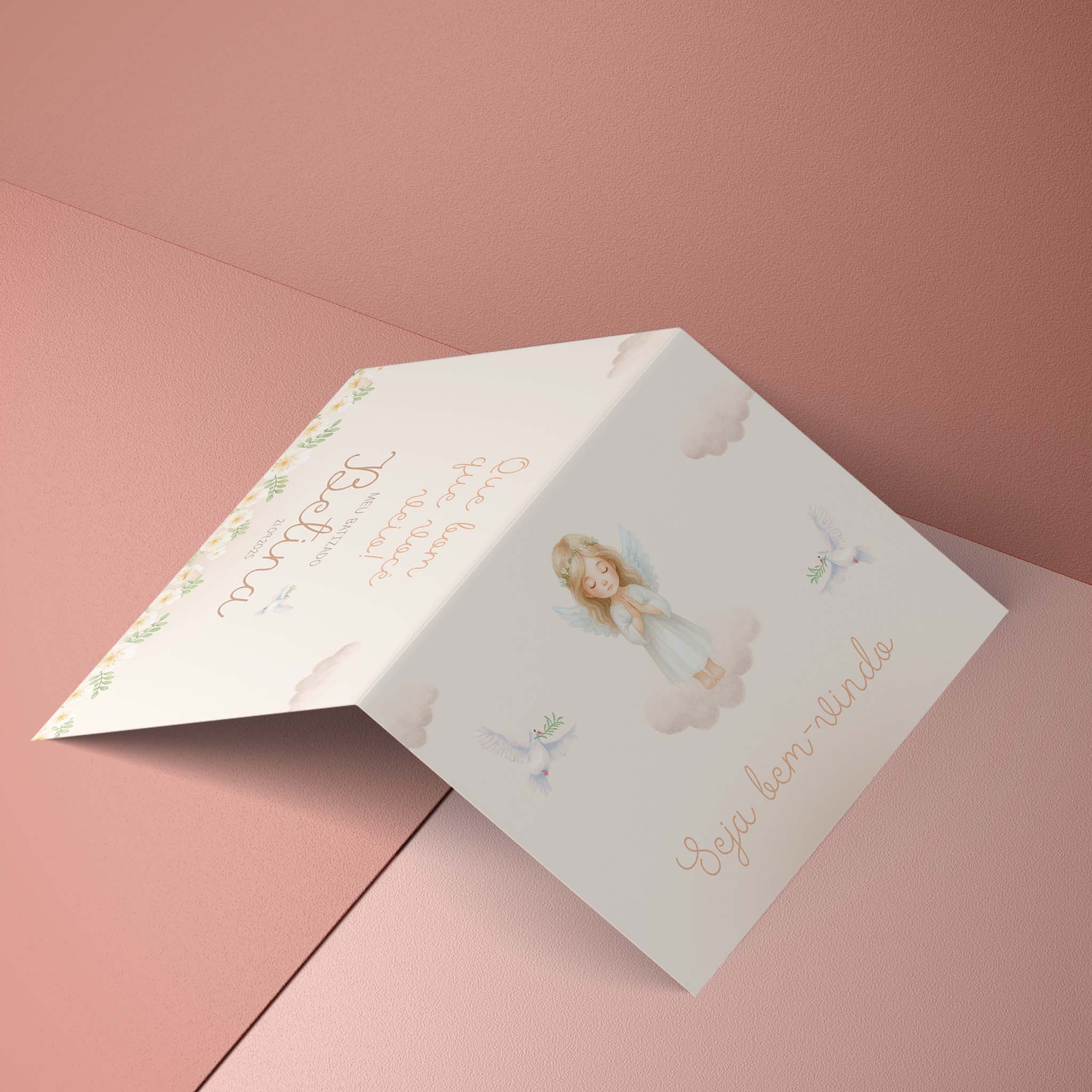 Margarida's Birthday Table Thank You Card
