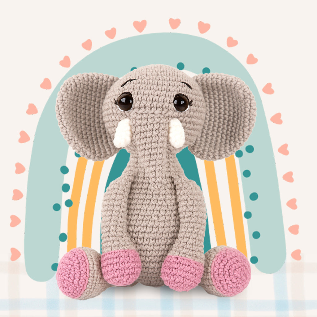 Amigurumi Safari Baby Elefante
