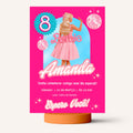 Convite Digital Aniversário Barbie