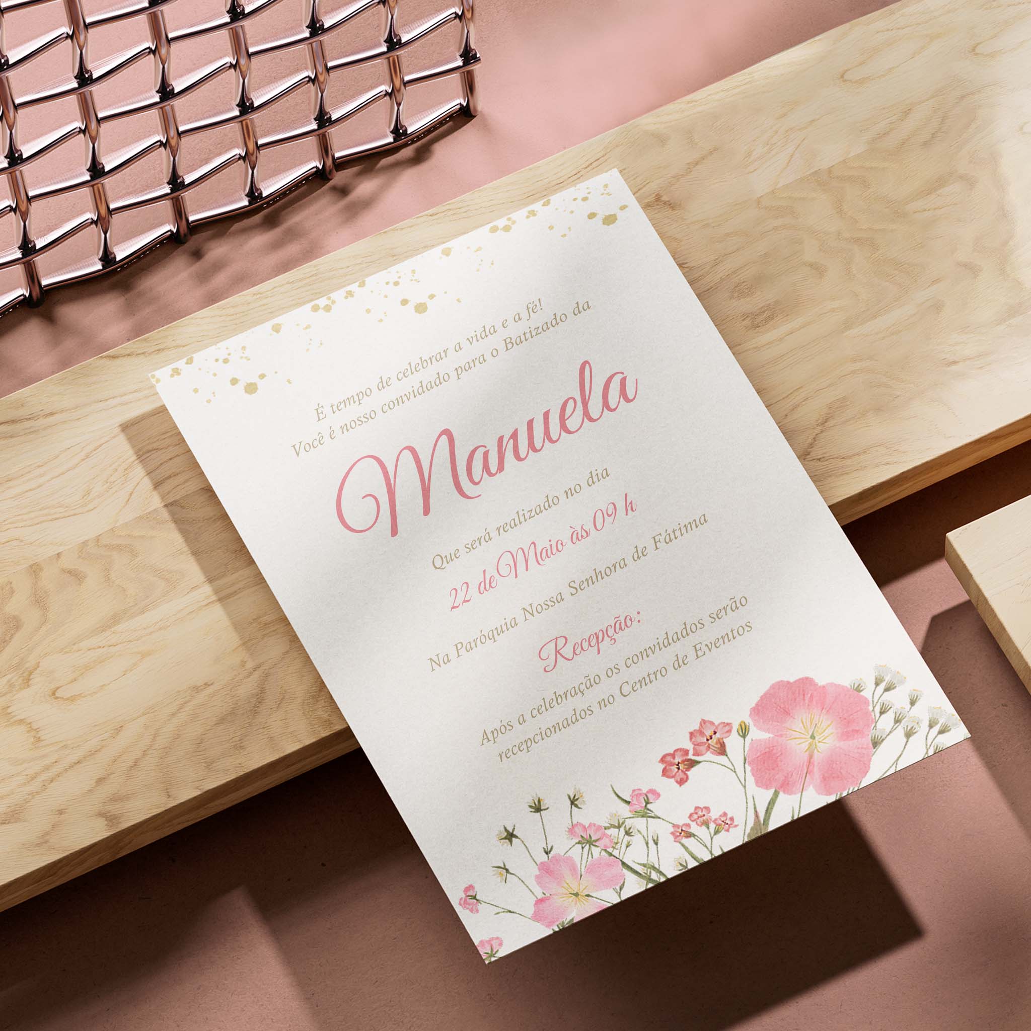 Invitación digital al bautismo