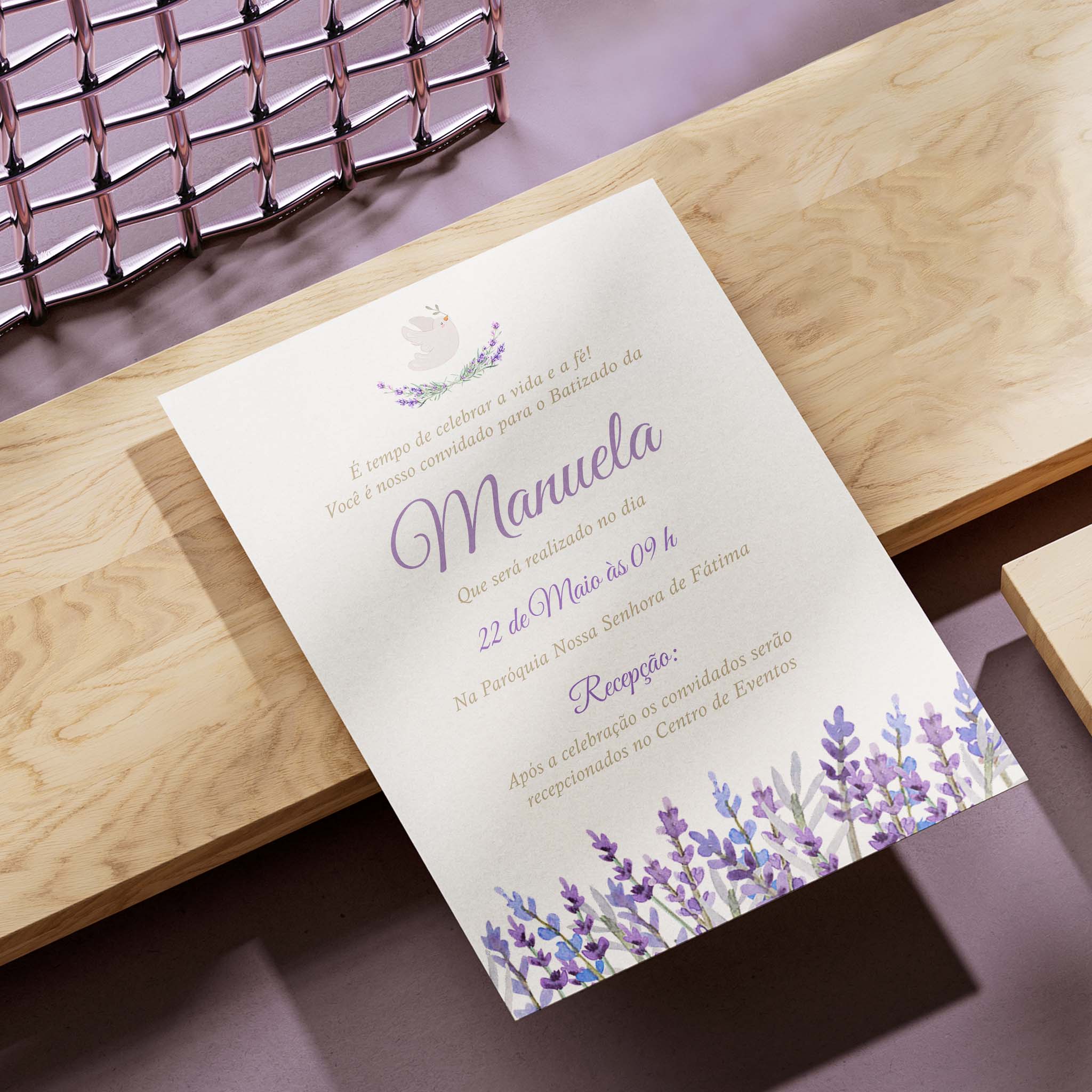 Invitación digital al bautismo