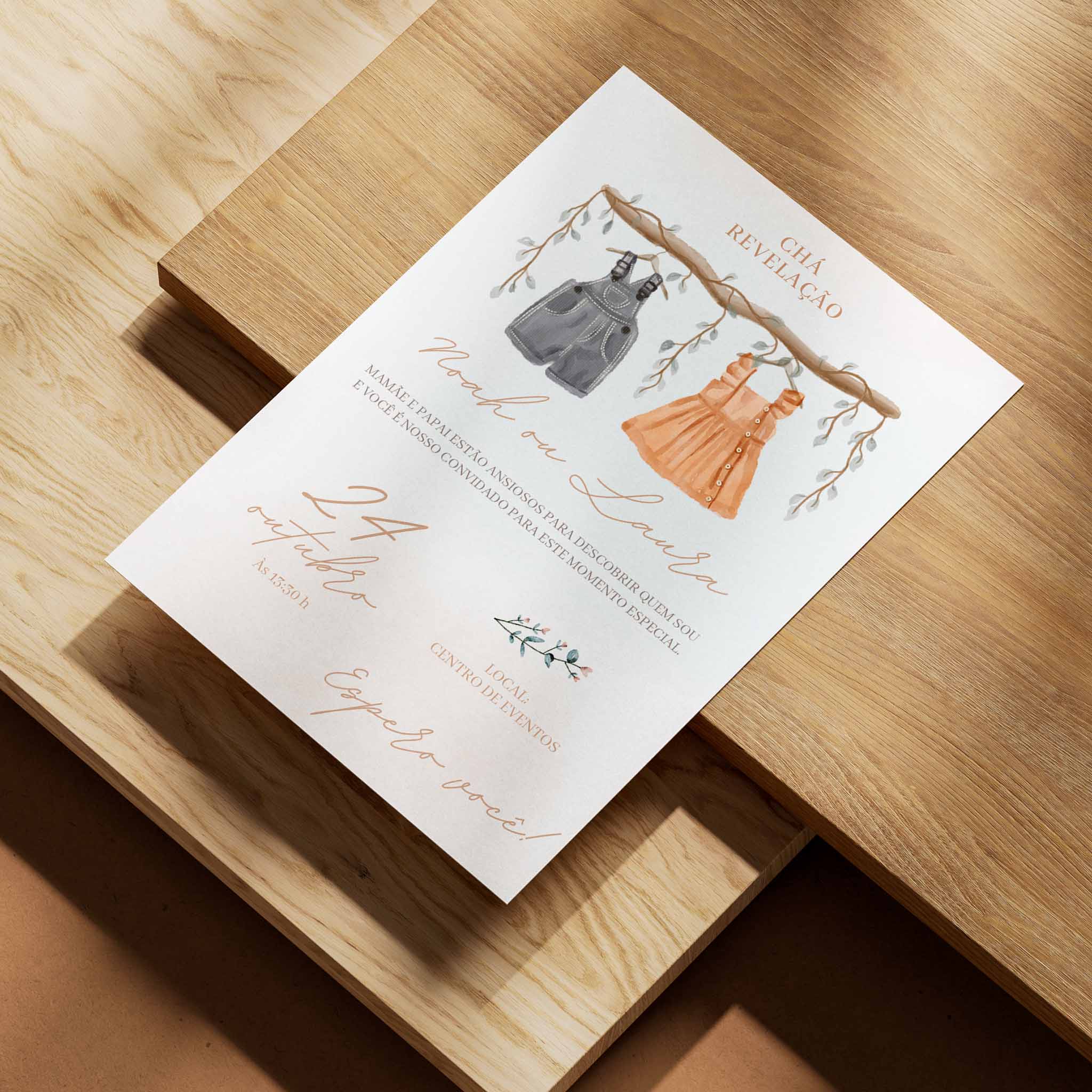 Invitación digital para baby shower