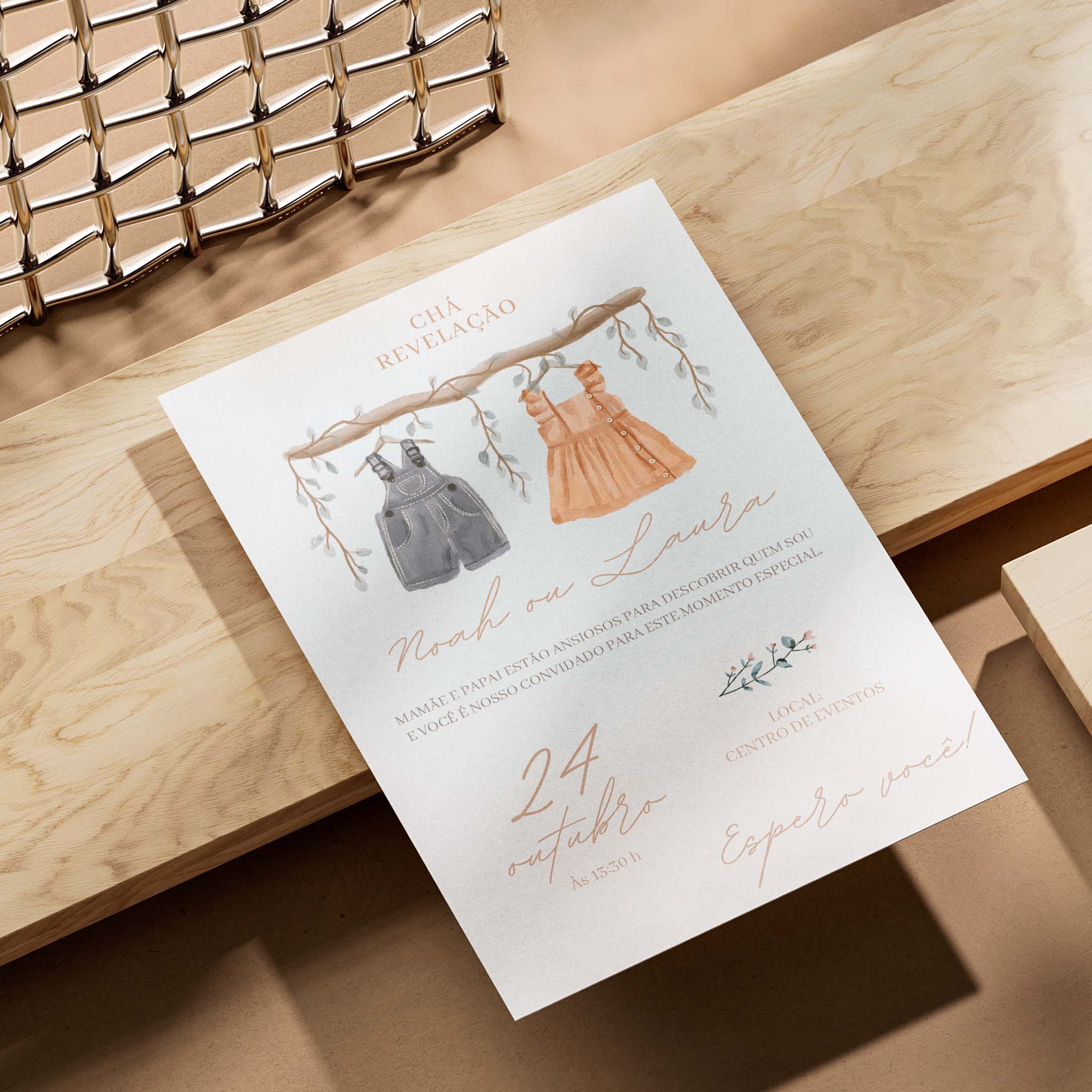 Invitación digital para baby shower