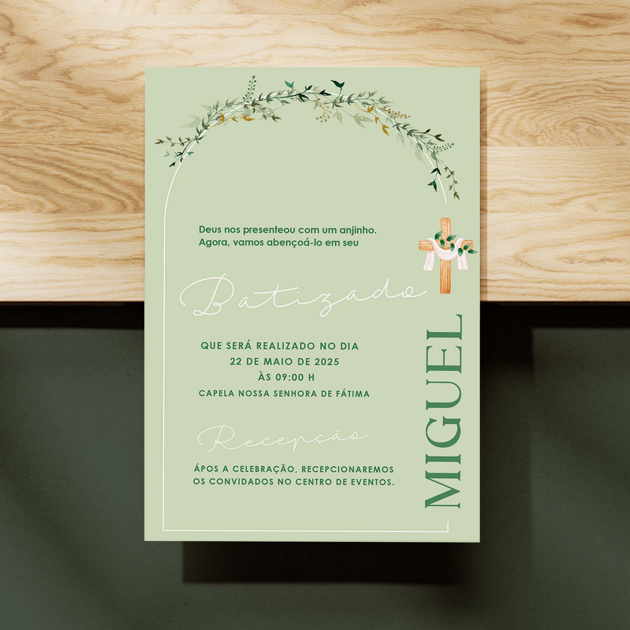 Invitación digital al bautismo