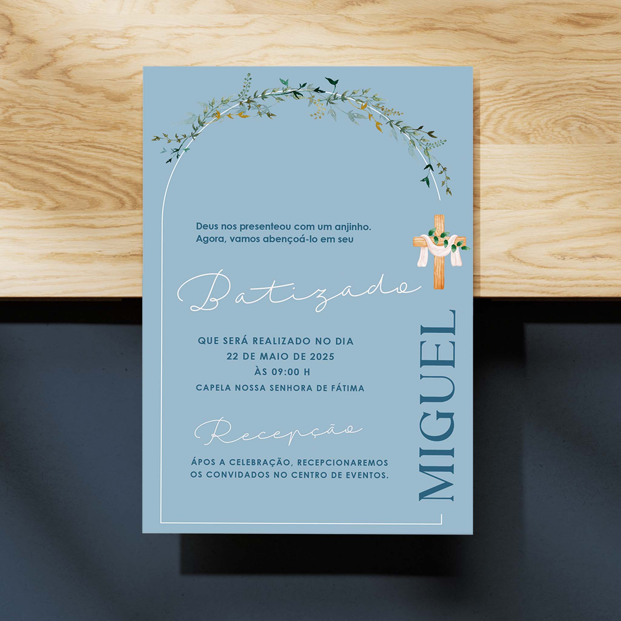 Invitación digital al bautismo