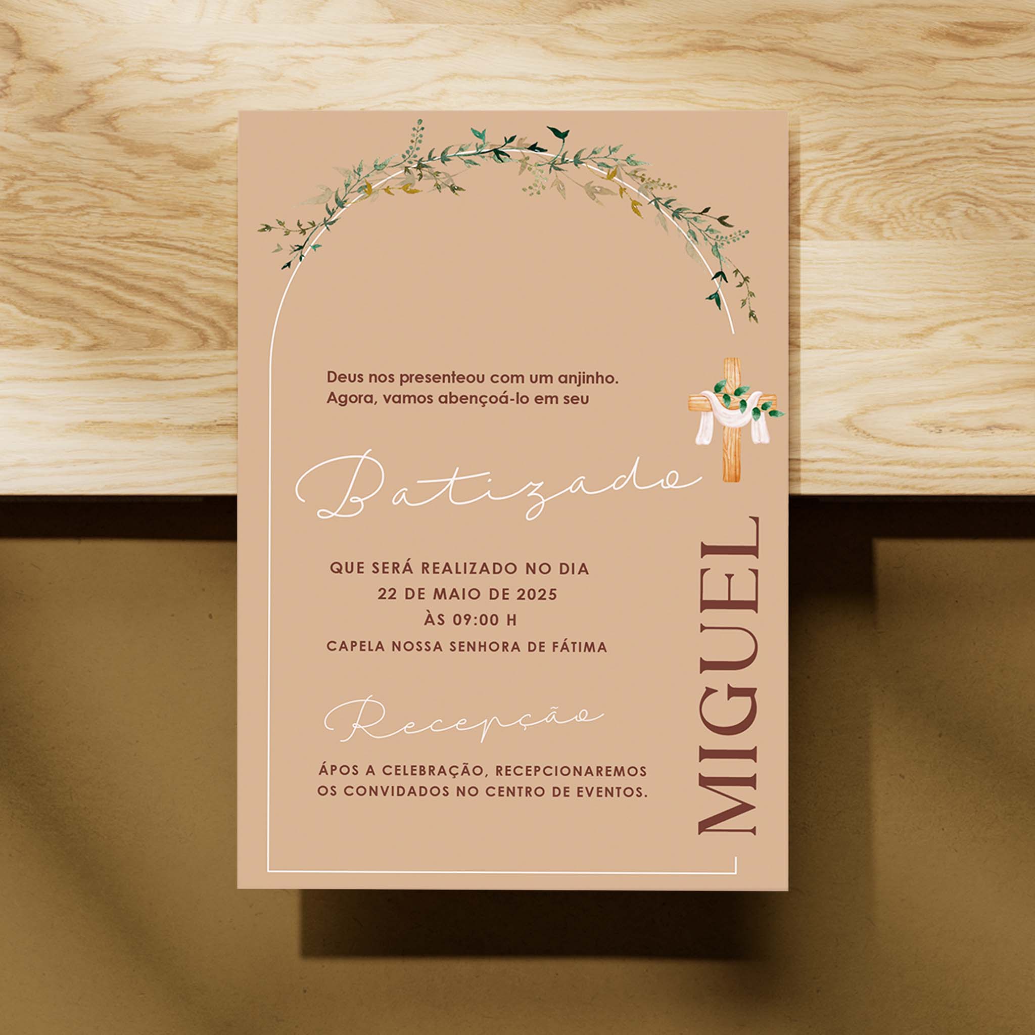 Invitación digital al bautismo