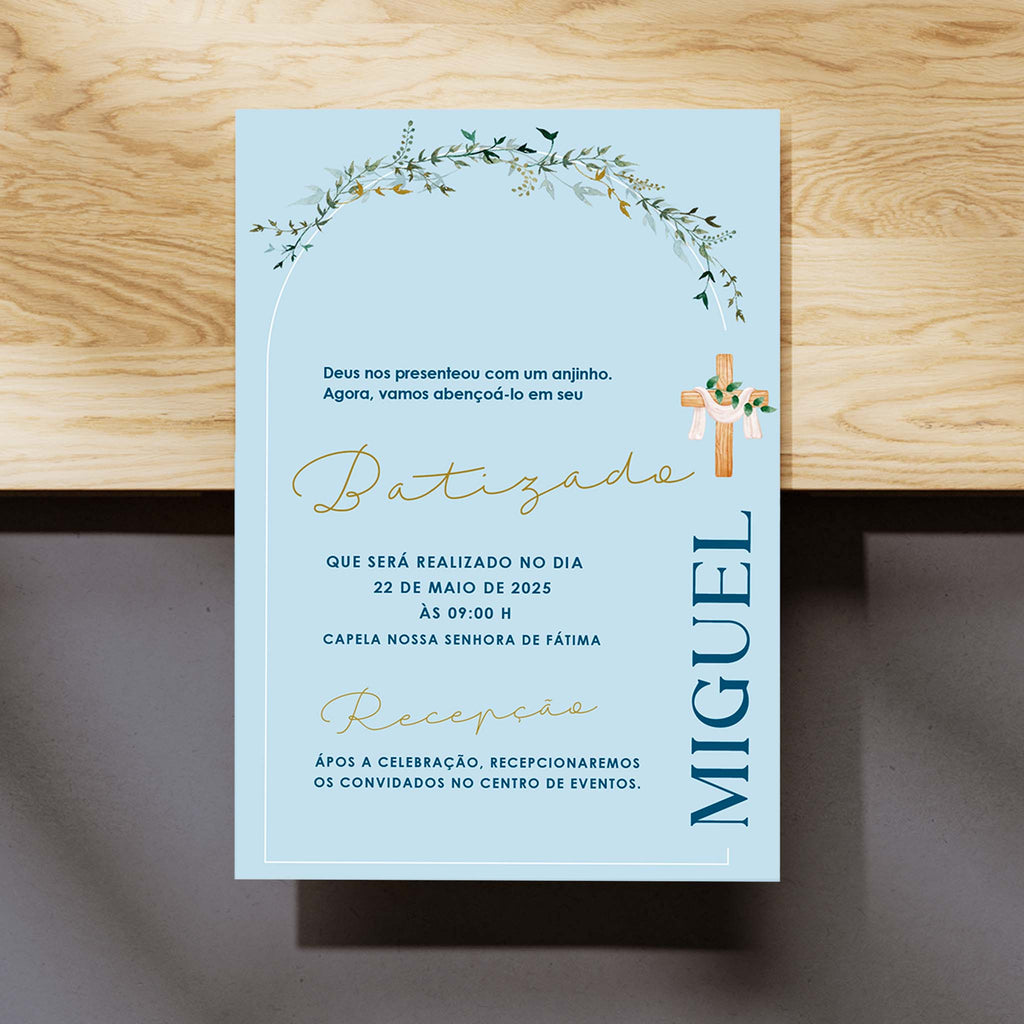 Invitación digital al bautismo