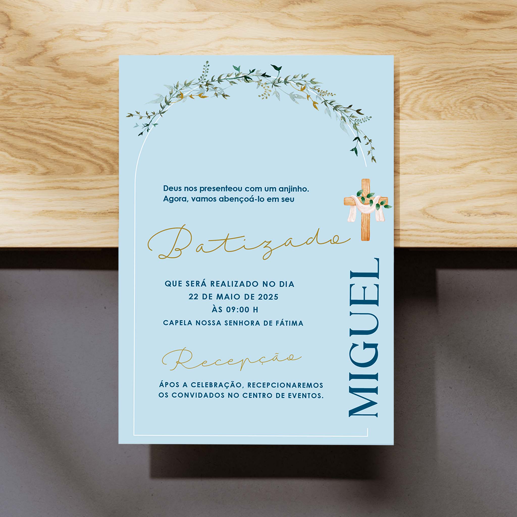 Invitación digital al bautismo