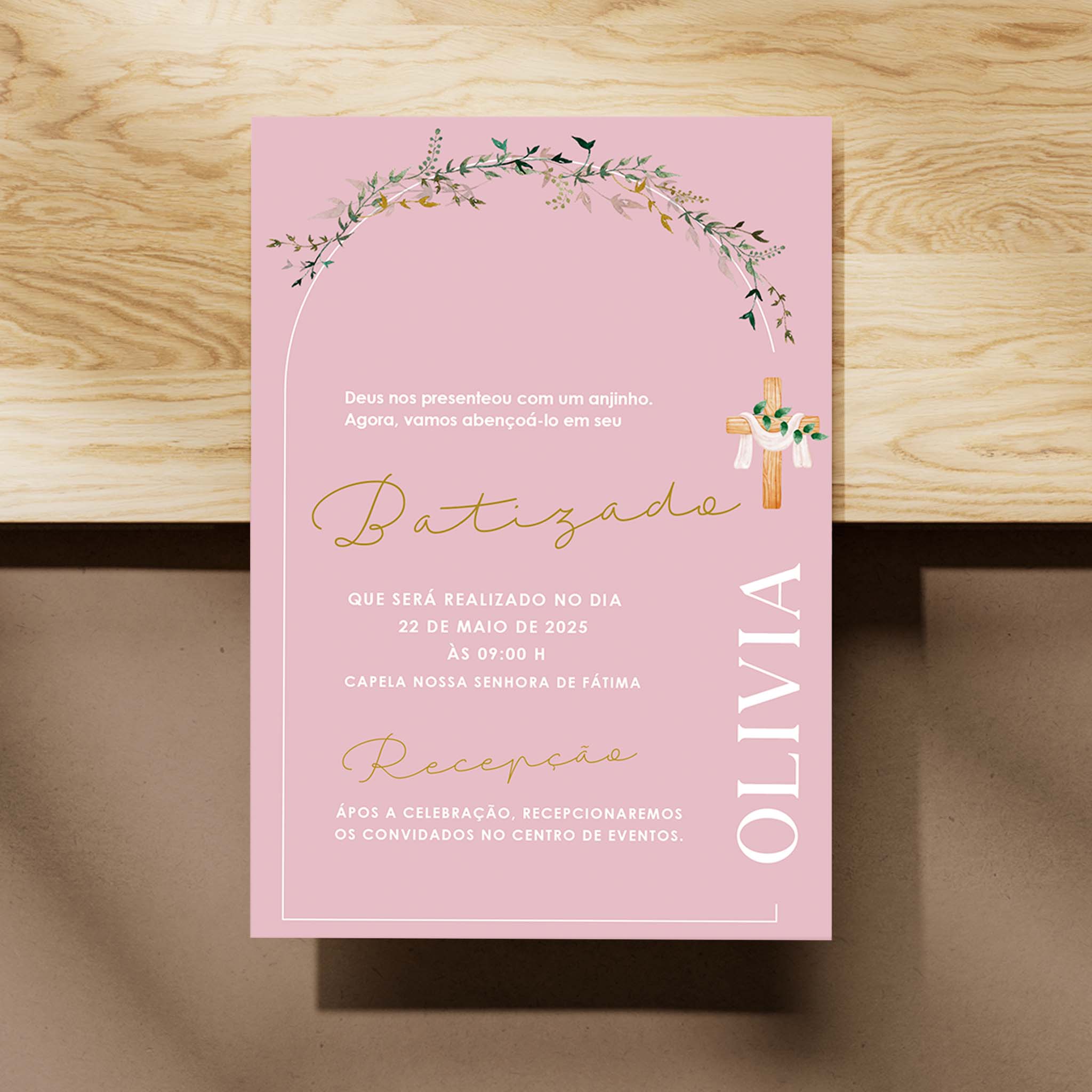 Invitación digital al bautismo