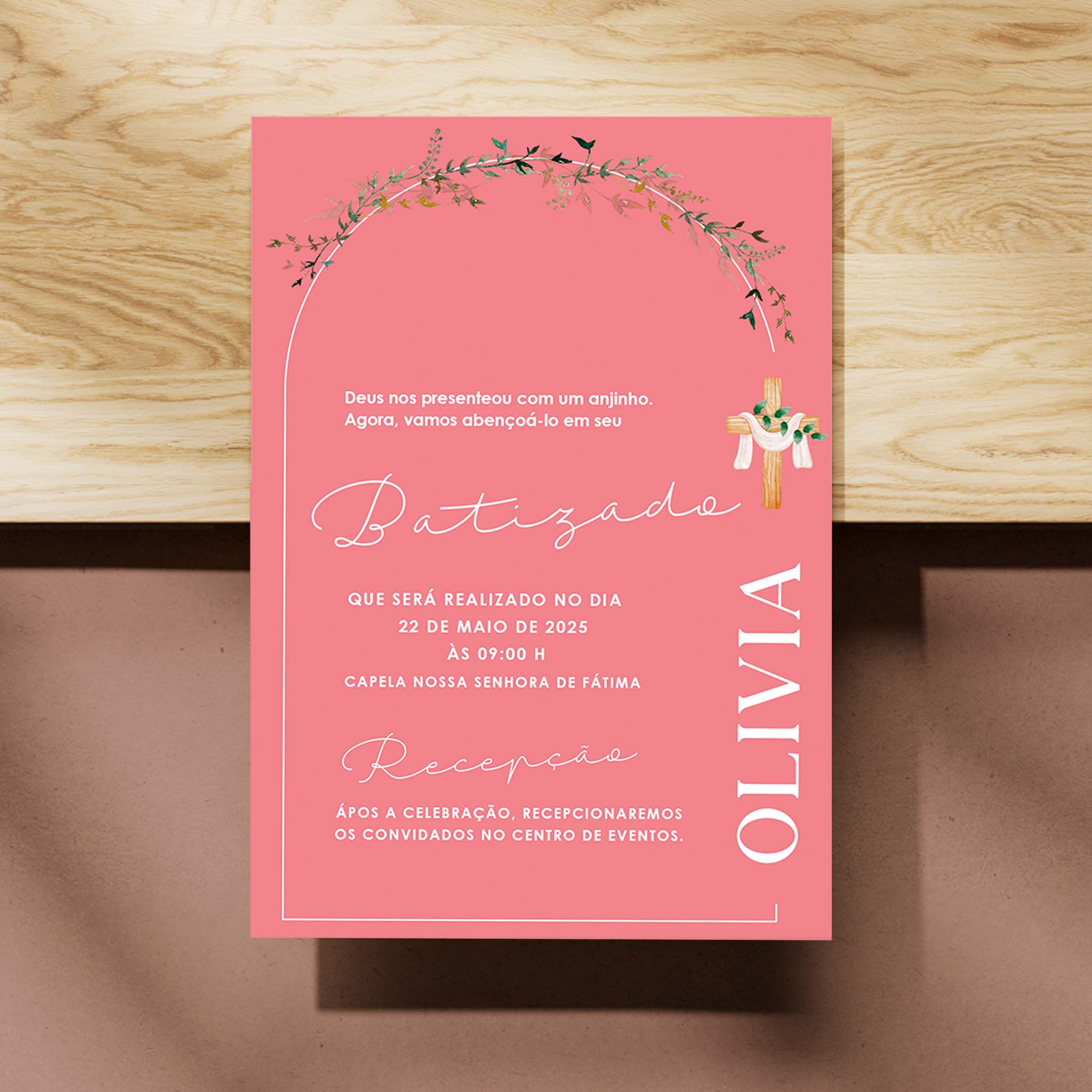 Invitación digital al bautismo