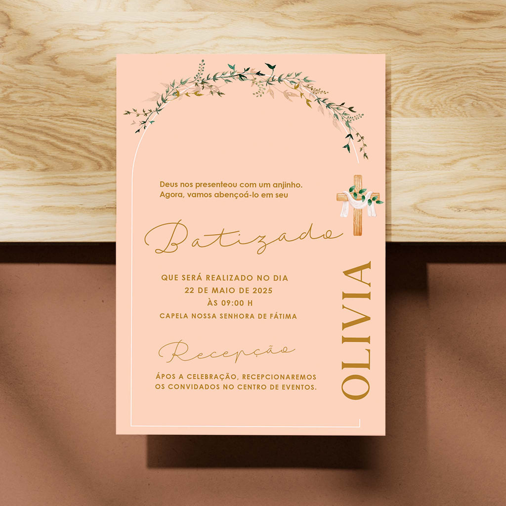 Invitación digital al bautismo