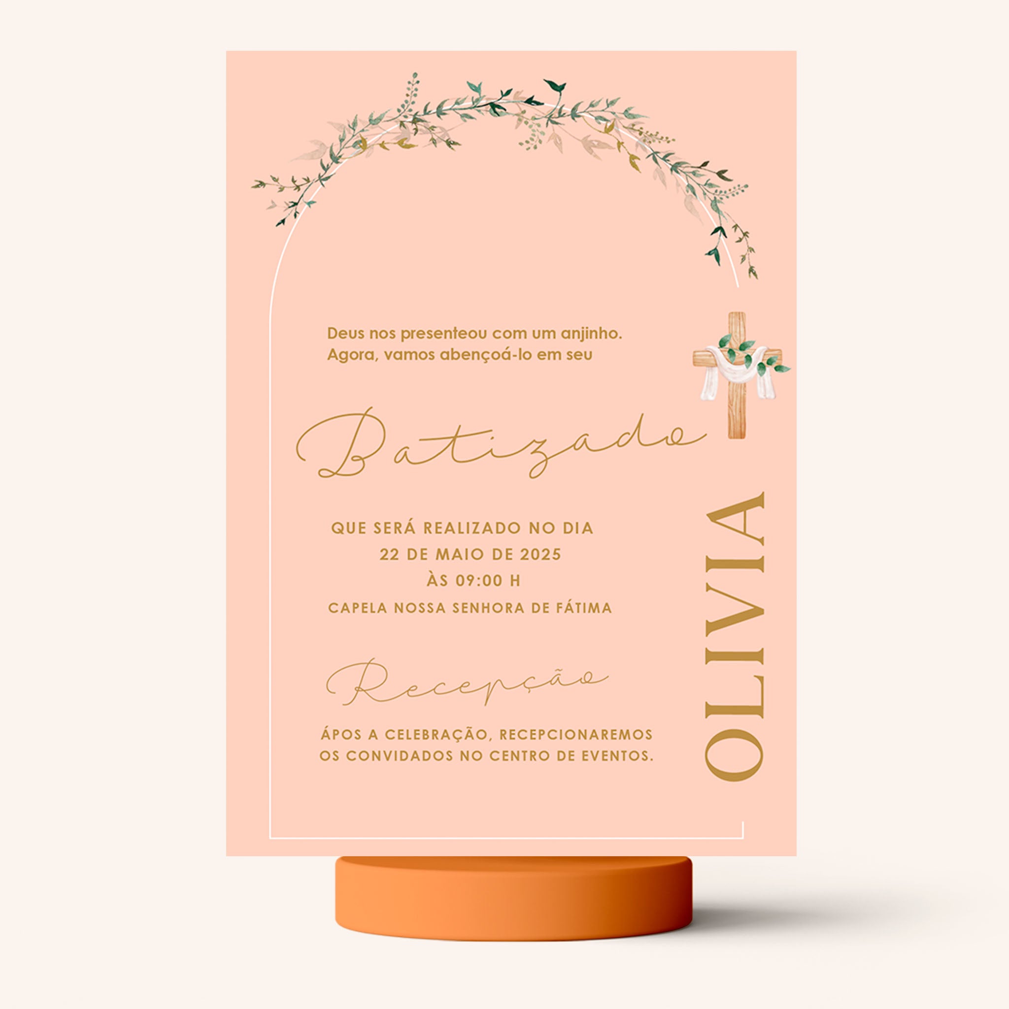 Invitación digital al bautismo