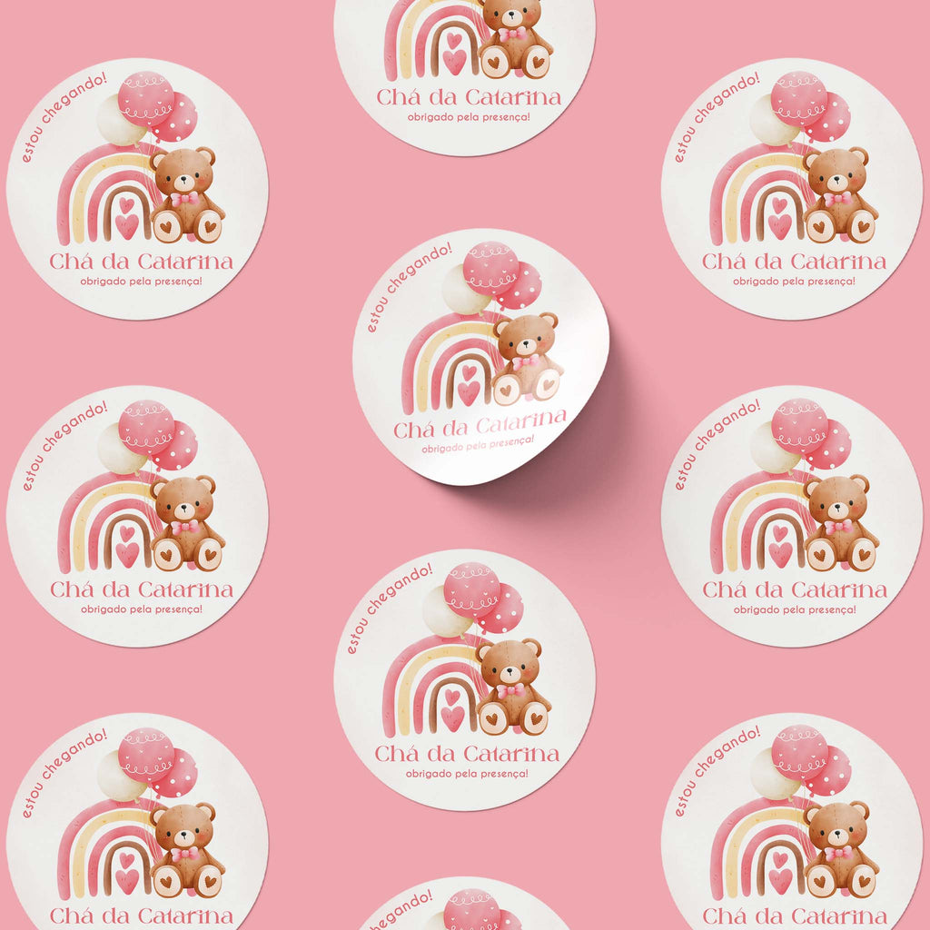 Tag Chá de Bebê Ursinho
