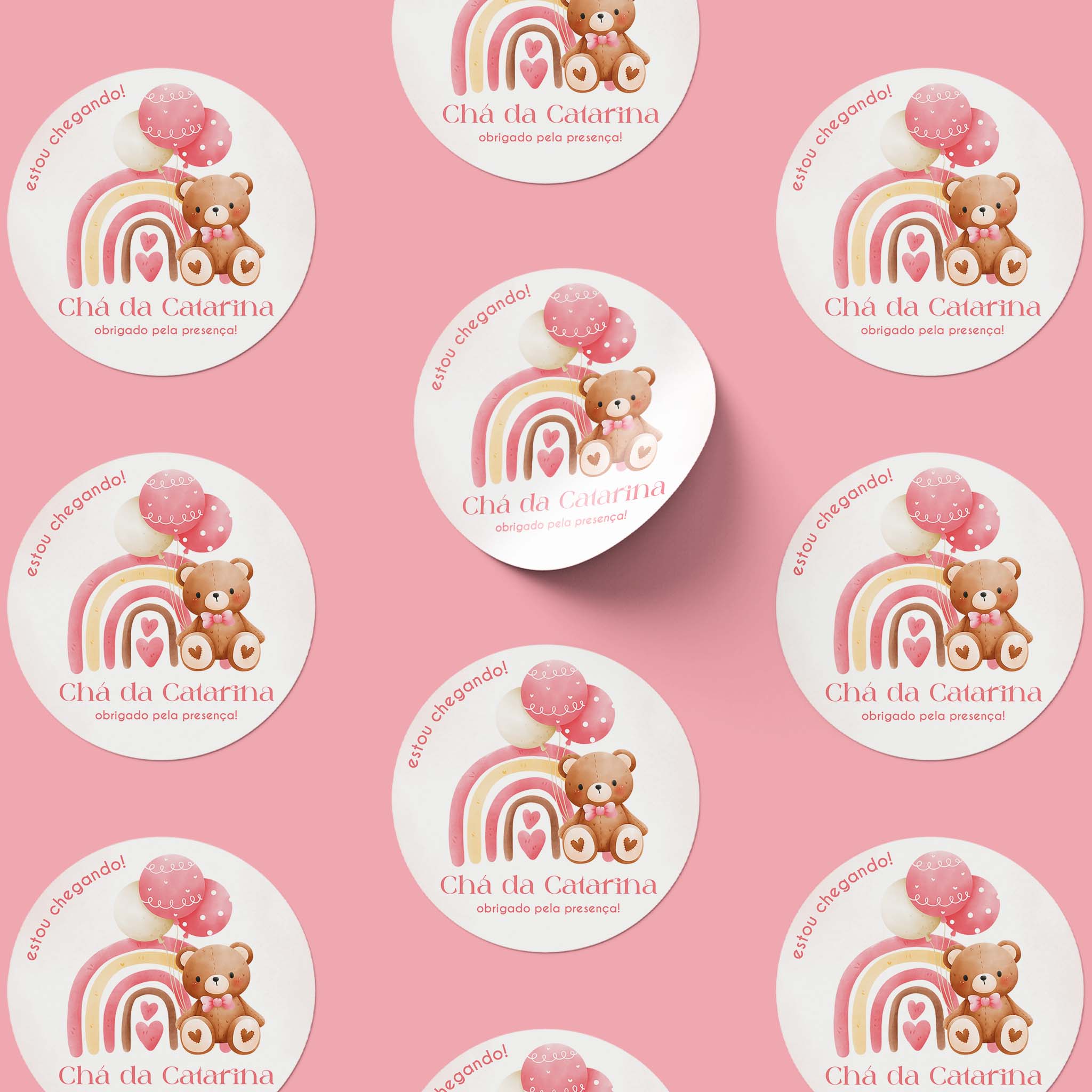 Tag Chá de Bebê Ursinho