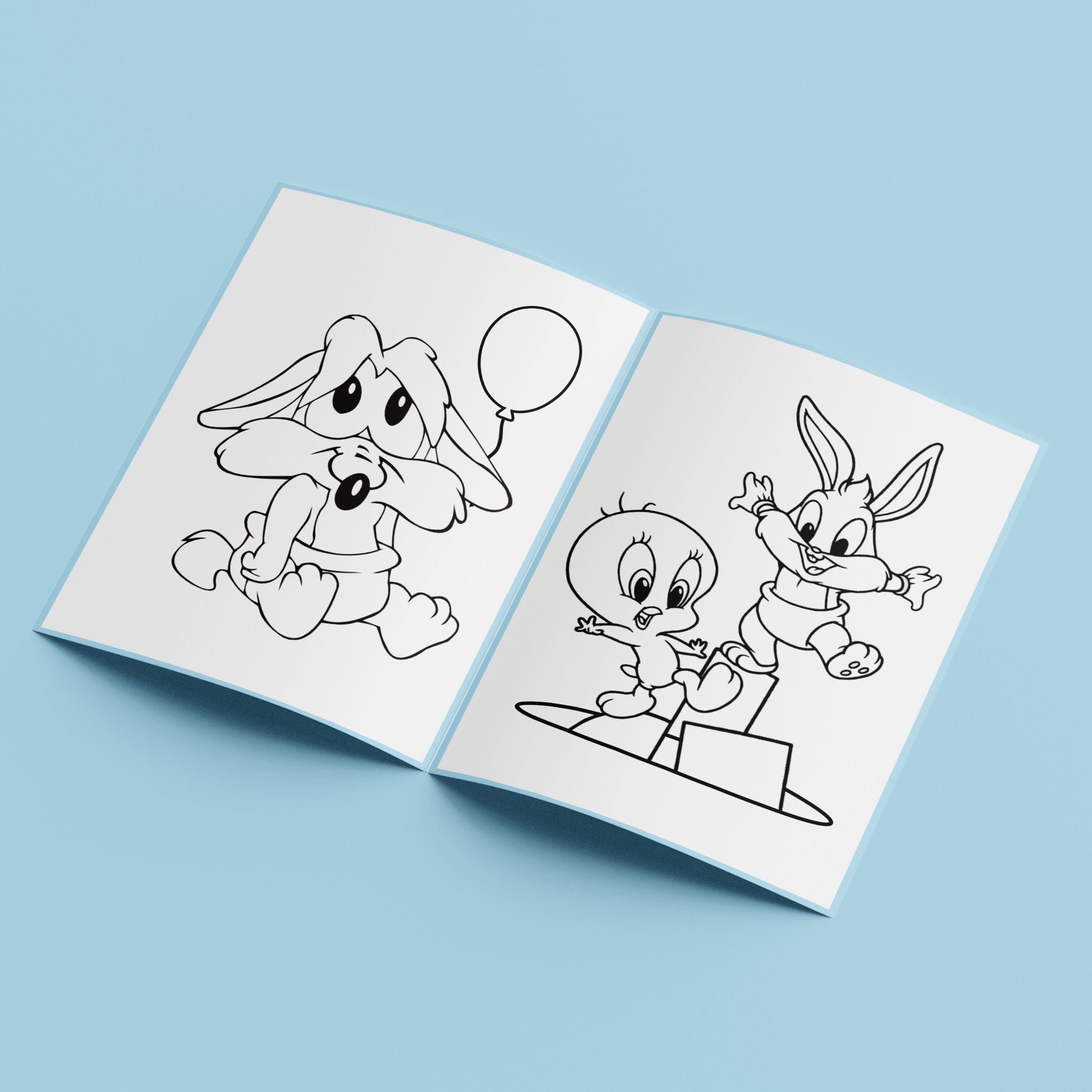Livrinho de Colorir Baby Looney Tunes