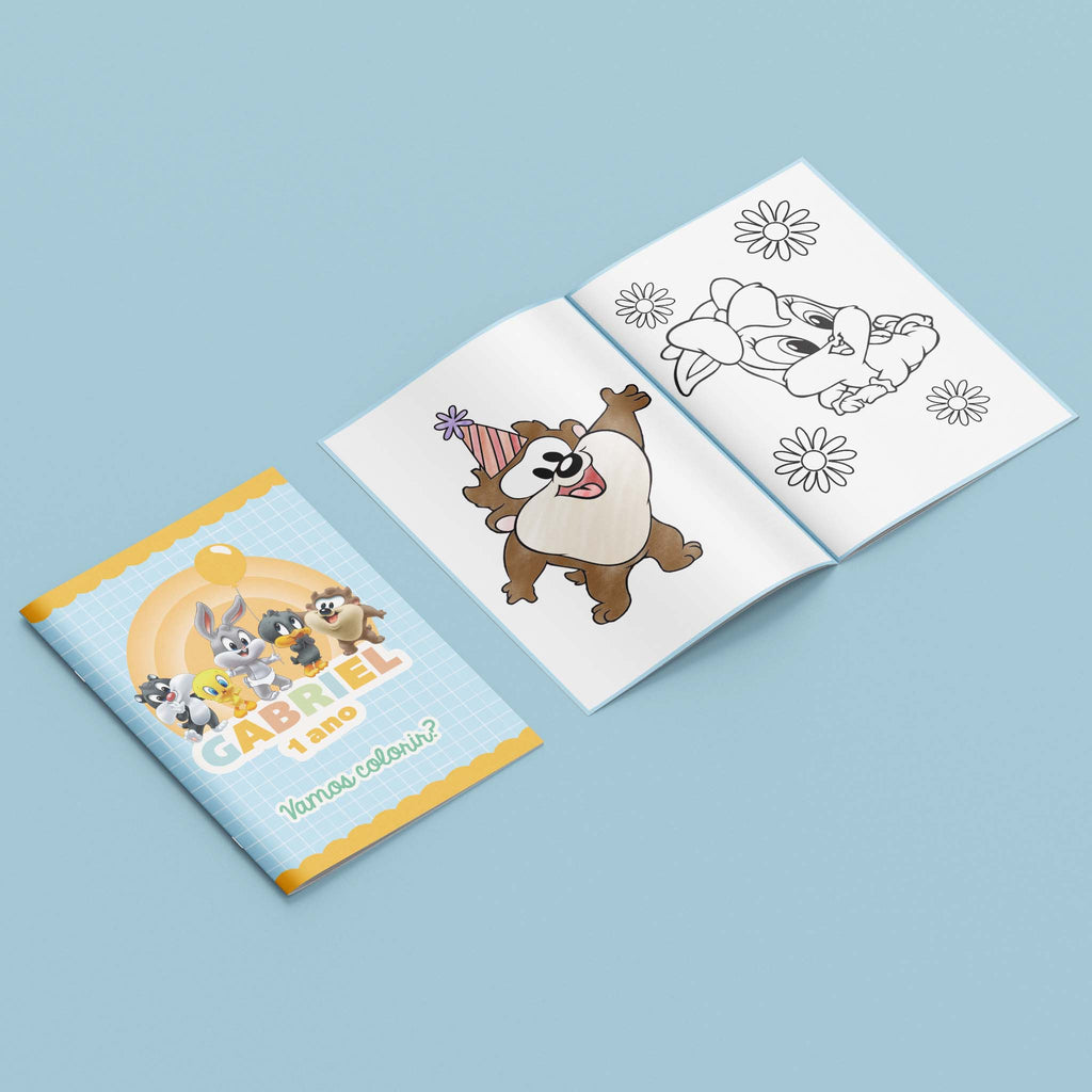 Livrinho de Colorir Baby Looney Tunes