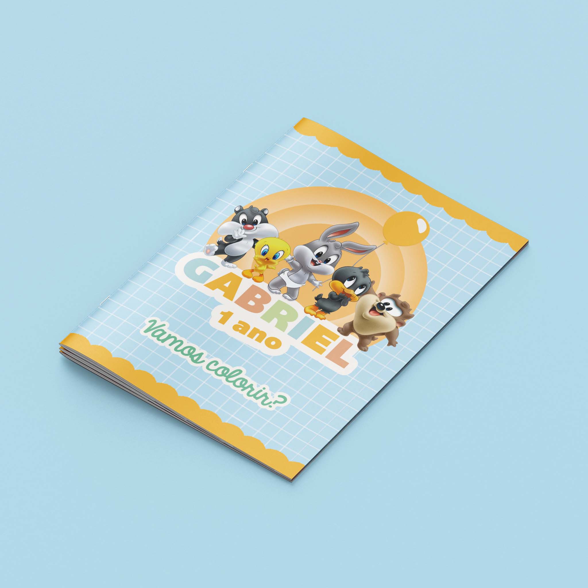 Livrinho de Colorir Baby Looney Tunes