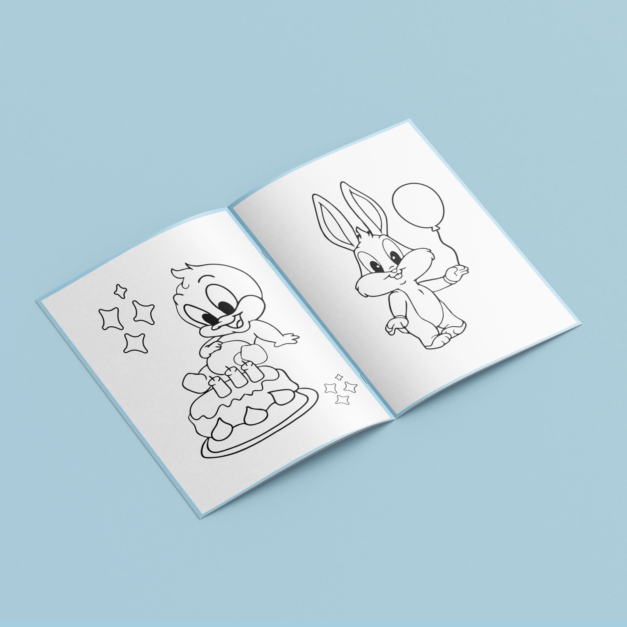 Livrinho de Colorir Baby Looney Tunes