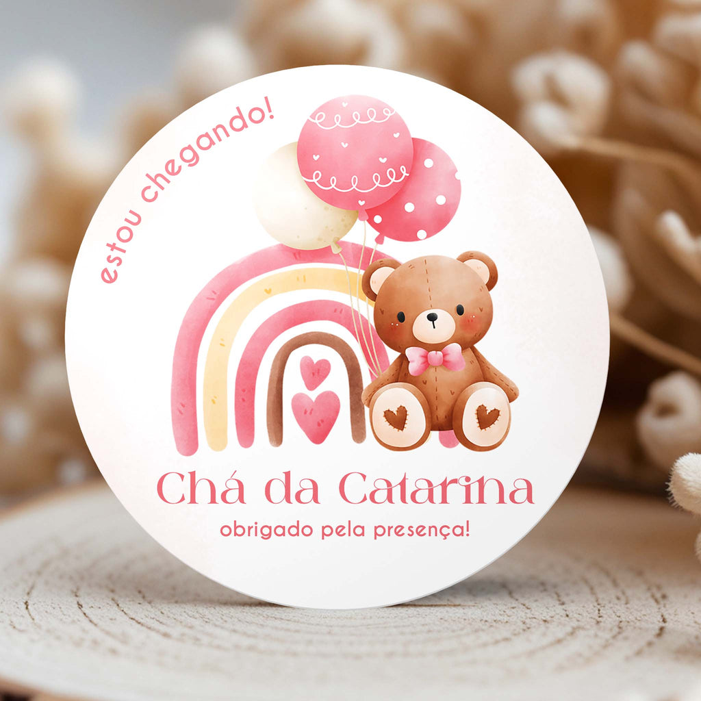 Tag Chá de Bebê Ursinho