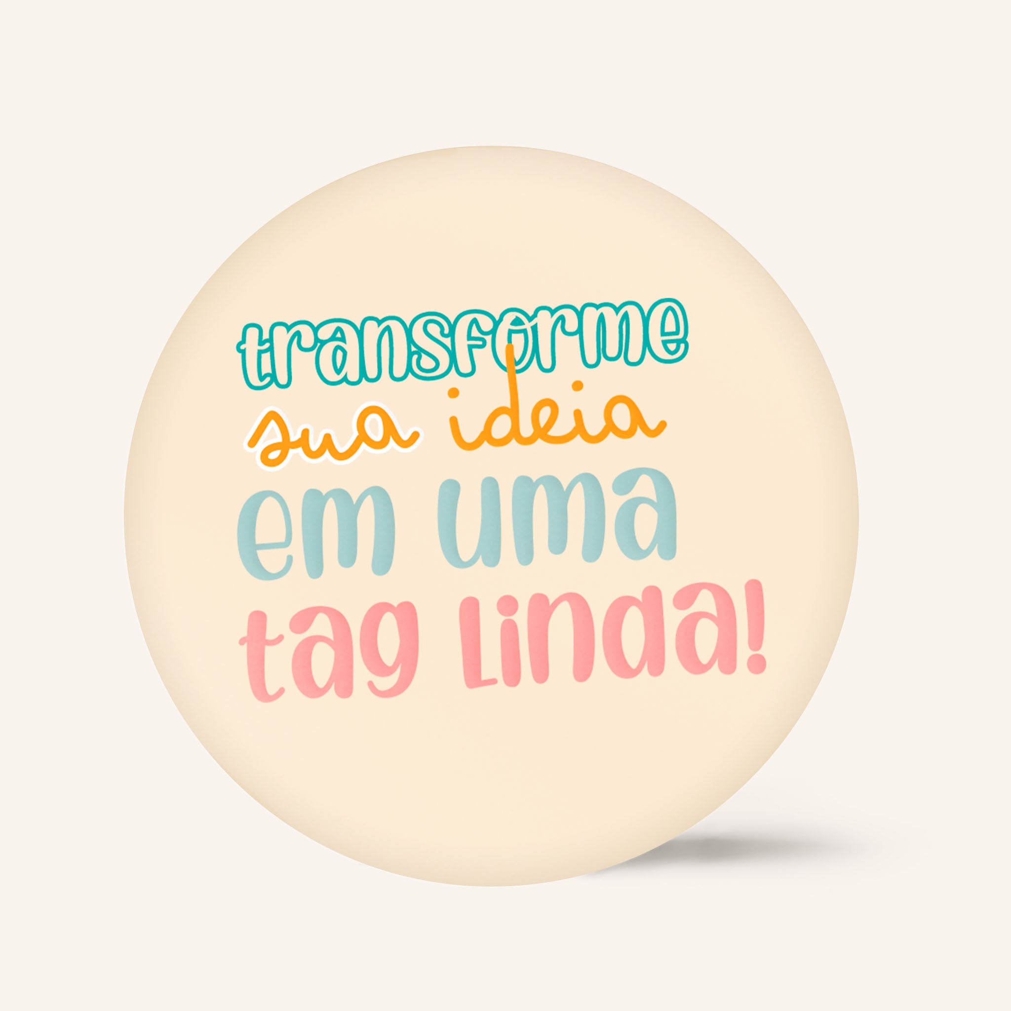 Tag | Adesivo Personalizada