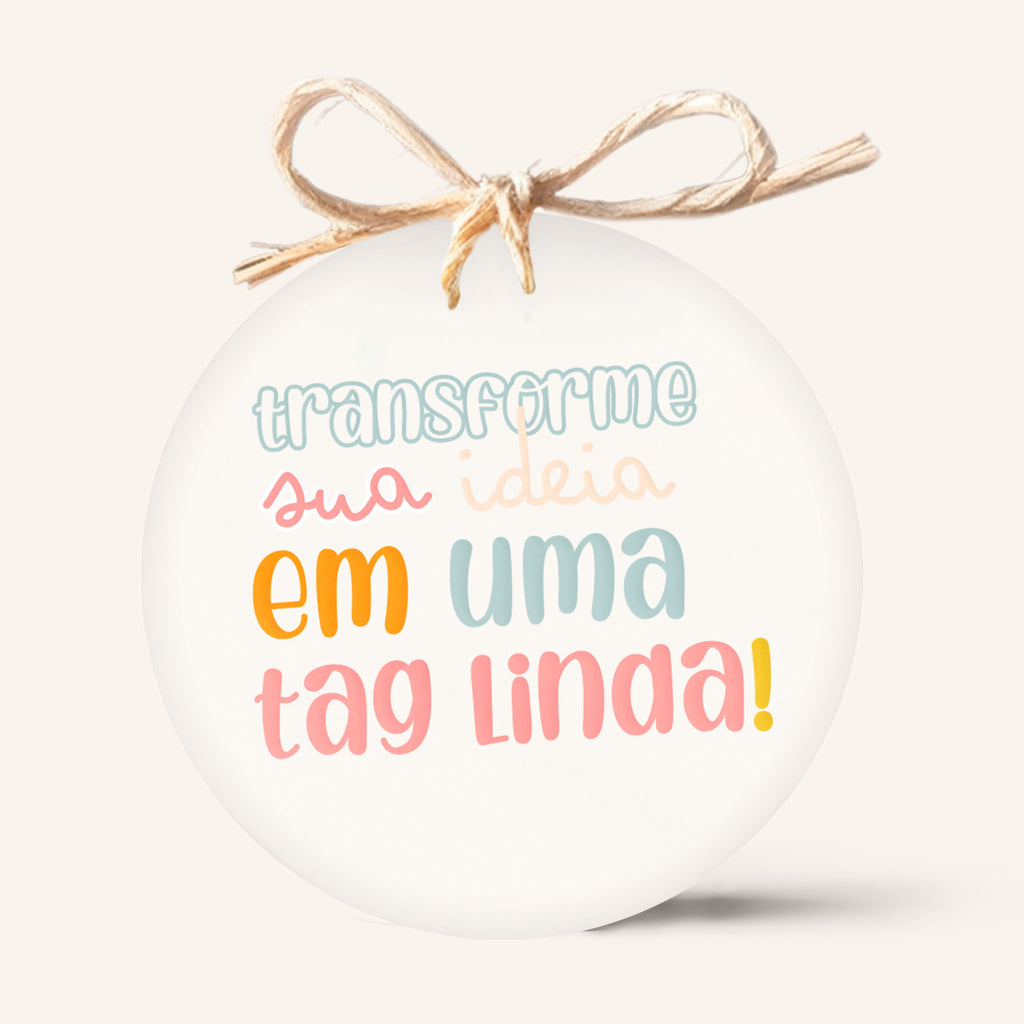 Tag | Adesivo Personalizada