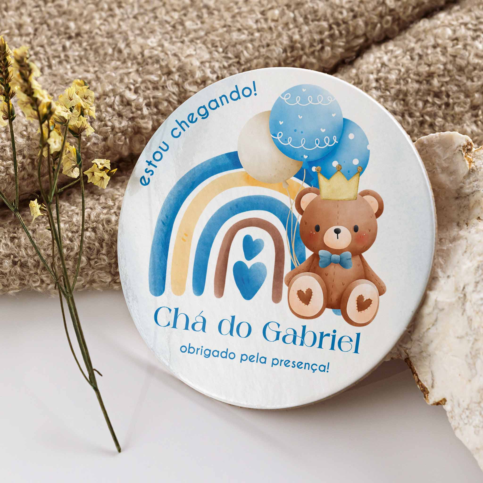 Tag Chá de Bebê Ursinho