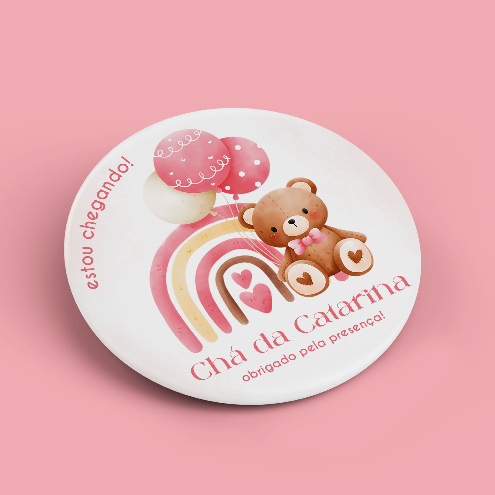 Tag Chá de Bebê Ursinho