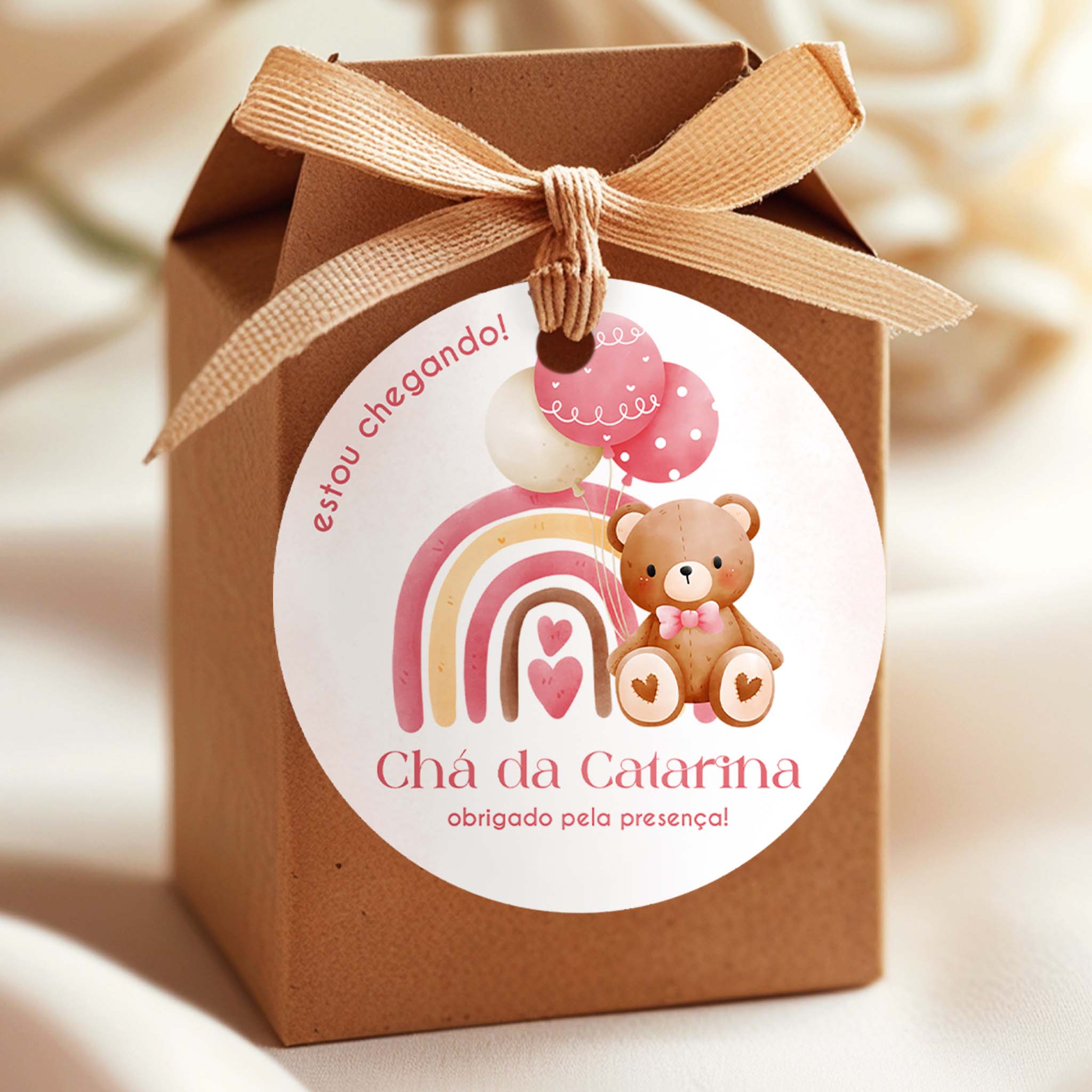 Tag Chá de Bebê Ursinho