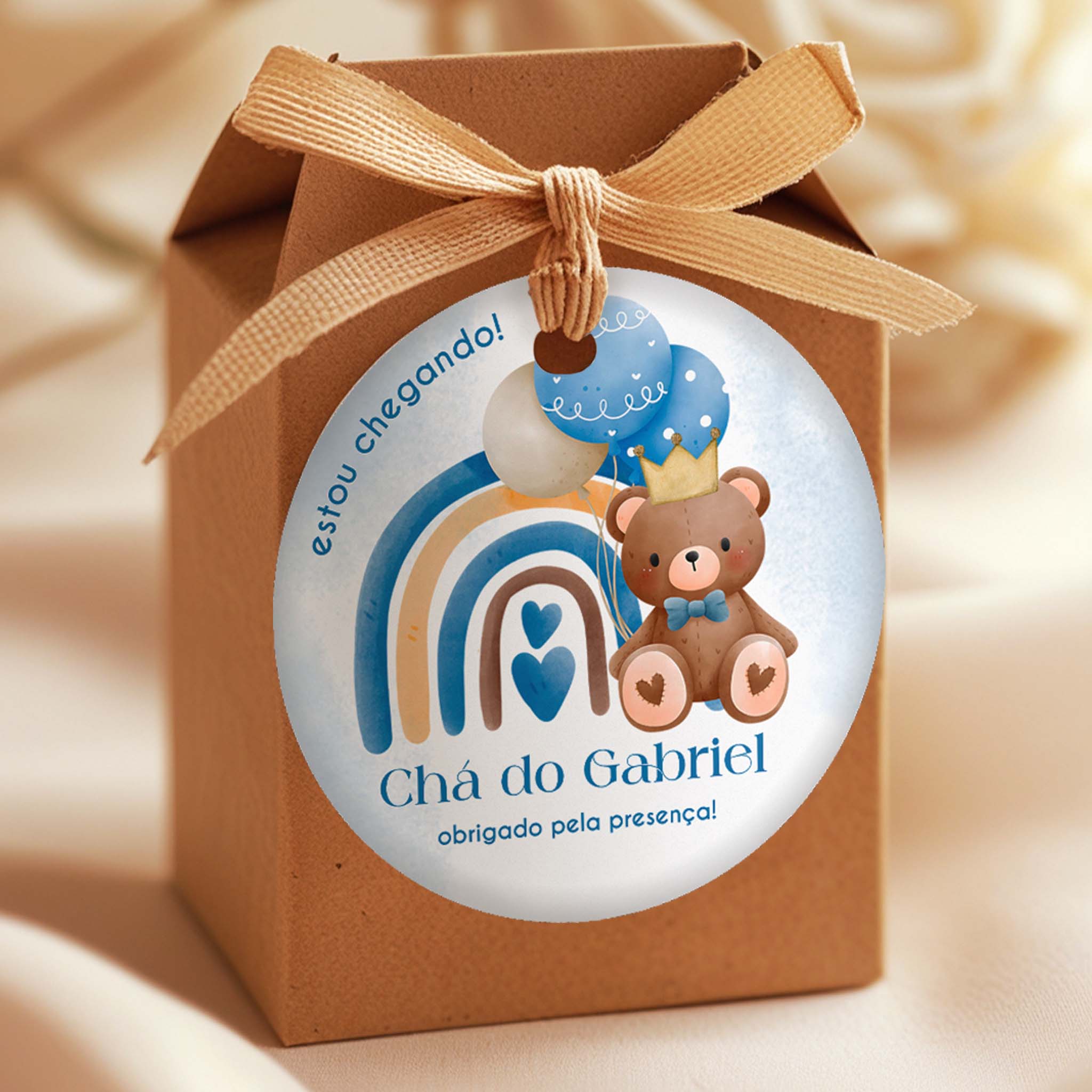 Tag Chá de Bebê Ursinho