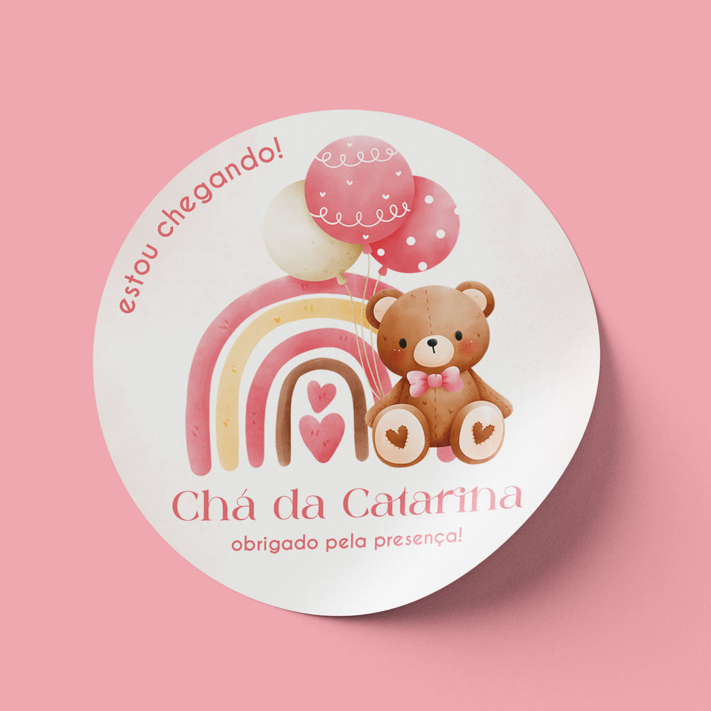 Tag Chá de Bebê Ursinho